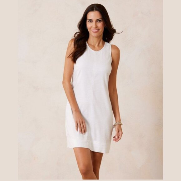 TOMMY BAHAMA Palm-a-Dora Sleeveless Sheath Dress- Size L - Picture 3 of 16